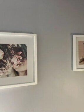 "Blossom" + "Release" Original Photographs set in Indigo Frames
